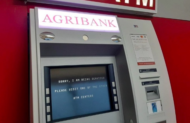 thẻ Agribank không rút được tiền